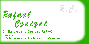 rafael czeizel business card
